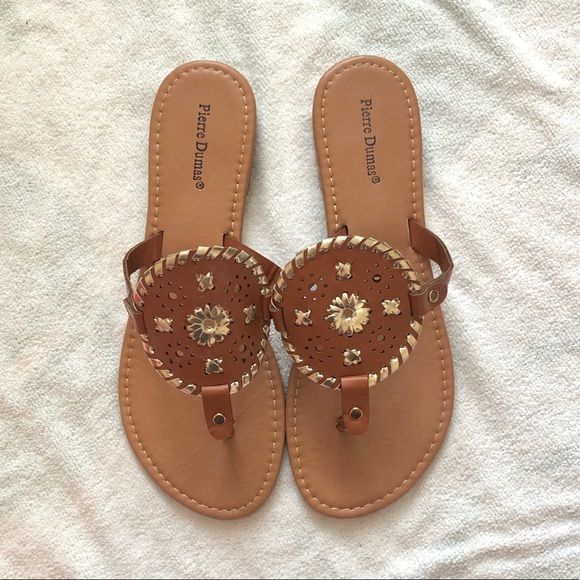 Pierre Dumas Shoes - NWT Jack Rogers inspired - Georgica Sandals